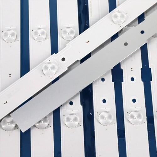 New Kit 10 PCS LED Backlight Strip For ZLE60600-AB 43GFB6627 2015ARC430_3228_R04 L05_REV1.0_150716 LM41-00174A LM41-00173A