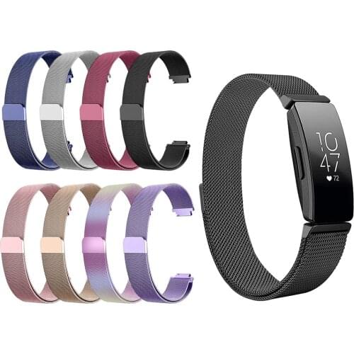 Band Replacement Loop Magnetic Stainless Steel Strap Bracelet Betl For Fitbit Inspire