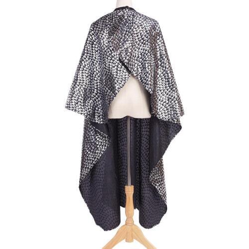 Barbershop Wrap Adults Home Salon Waterproof Feather Hairdressing Cloth Apron Hair Cut Gown Cape