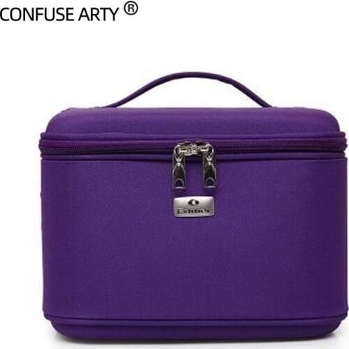 Makeup Organizer Waterproof Makeup Bag Travel Organizer Cosmetic Bag for Women Travel Large Capacity Storage case Suitcases 40Z