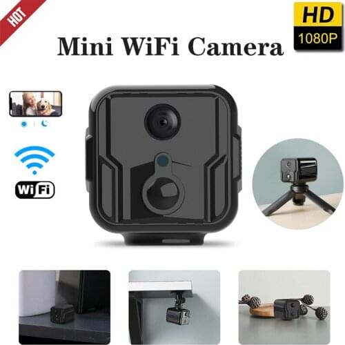 WiFi Mini Camera Smart HD 1080P 140 Degree Wide Angle Web AP P2P DV Wireless Camera Camera Vision Night Car Cam T9