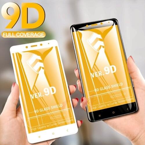 2pcs 9D Full Cover Tempered Glass For Xiaomi Redmi Note 5 6 Pro Protective Glass Redmi 4X 5A 6A 5 Plus 6 Pro S2 Screen Protector
