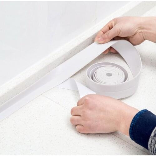 1 Roll Waterproof Wall Sealing Tape Badkamer Accesoires Adhesive Tape Protection Kitchen Bathroom Accessories