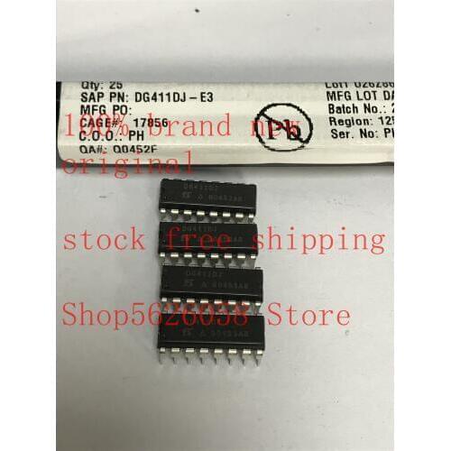 DG411DJ-E3 DIP 100% new original 10PCS-500PCS/LOT STOCK