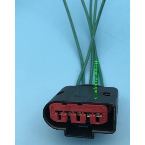 Free shipping 10 pcs 5 Pin PBT MAF Mass Air Flow Sensor Connector Plug 1J0973775A 1J0 973 775A with wire or without wire