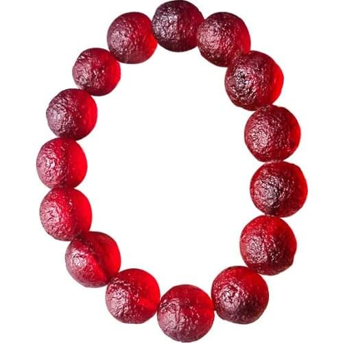 9-10mm Moldavite Czech Meteorite Bracelet Impact Glass Rough Stone Hand Catenary Crystal Energy Stone Bracelets for Women