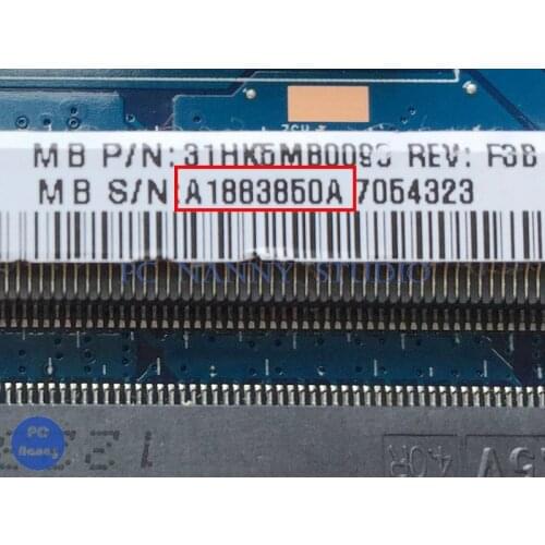 PCNANNY for SVF151 SVE15123CDW SVE1511RFXB Laptop Motherboard s989 A1883850A DA0HK5MB6F0 MBX-269 HD Graphics
