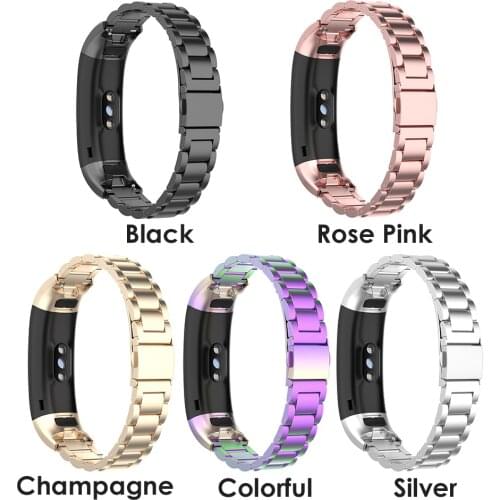Metal Bands for Huawei Band 4 Pro Business Wristband for Huawei Band 3 Pro Stainless Strap TER-B09 TER-B29 TER-B29S Woman Man