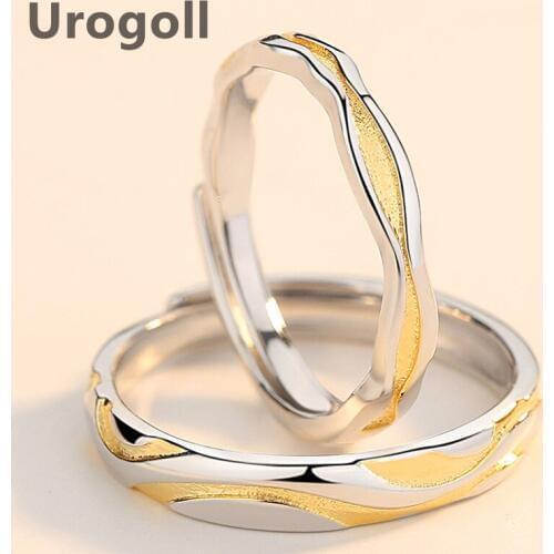 Fashion Ring For Women Men Real 100% 925 Sterling Silver Rings Wedding Bridal Jewelry Ring Valentine Gift For Lover Couple