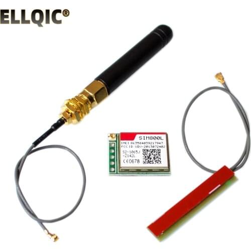 SIM800L Wireless GSM GPRS MODULE Quad-Band W/ Antenna Cable Cap
