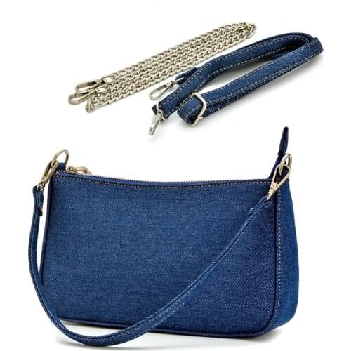 New Ladies Denim Bag All-match One-shoulder Messenger Handbag