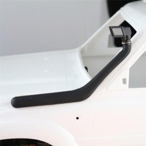 Rubber Safari Snorkel Shell for 1/10 Land Cruiser LC80 RC Car Accessories