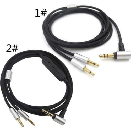 Replacement Earphone Cable for sennheiser- HD202 HD477 HD497 Headset Audios Cord Y98A