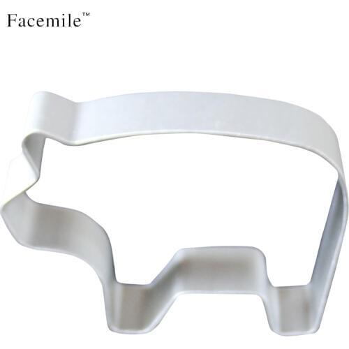 1pcs Animal Pig Alloy Cookie Cutters Mold Cake Jelly Cutter Tin Mold Mould Tool Biscuit Cutters Cake Tools