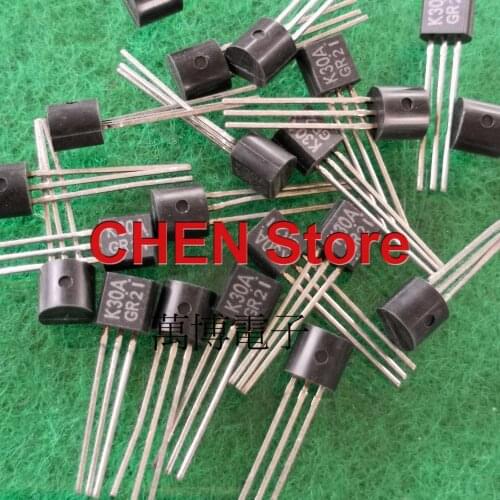 10pcs TOSHIBA 2SK30A TO-92 Transistor K30A Y GR Audio Power Amplifier 2SK30ATM MOS 2SK30A-GR 2SK30A-Y