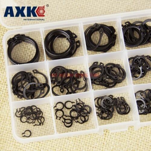 2019 Special Offer Ferro Fundido Do Vintage Cnc Shield 175 Pcs Gb894 65 Manganese Steel Shaft Retainer Card Knockout Ring Set