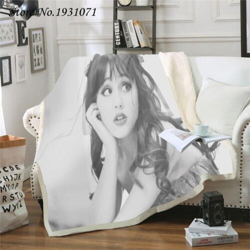 Singer 3D Blanket for Beds Hiking Picnic Thick Quilt Fashionable Bedspread Fleece Throw Blanket Adults Kids 02