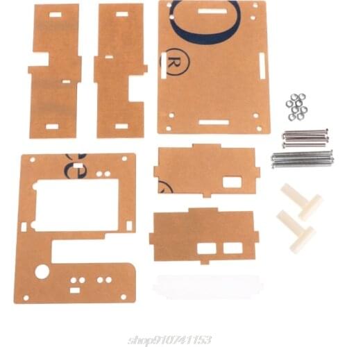 Acrylic Case Shell GM328 Transistor Tester TFT Diode LCR ESR Meter PWM Square F24 21 Dropshipping