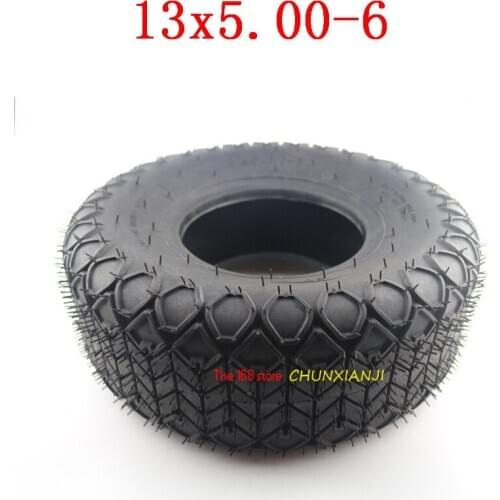 Lightning shipment 13x5.00-6 Tubeless Tire Tyre for ATV QUAD Bike Gokart Scooter mini Buggy Mower Go-kart Buggy