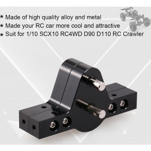 CNC Aluminum Transfer Case Gear Box for D90 SCX10 RC4WD RC Car Crawlers Trucks device D90 Components Spare Parts Accessories