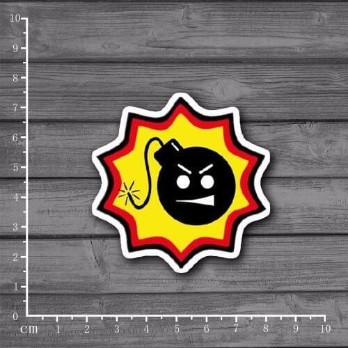 Hot Serious Sam Bomb Scrapbooking Stationery Graffiti Sticker Decor For Ablum Scrapbookin Laptop Notebook Sticker [Single]