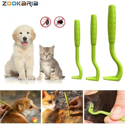 Pet Flea Remover Tool Scratching Hook Remover Pet Cat Dog Grooming Supplies Tick Picker Flea Removal Tool Pet Comb