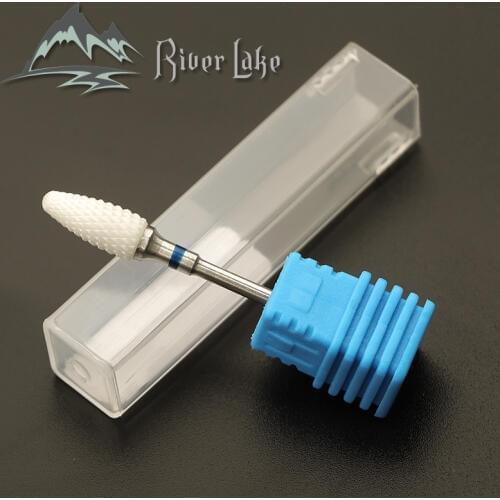 Ceramic nozzle nail drill Bits electric drill milling cutter apparatus for nail tools manicure pedicure machine device