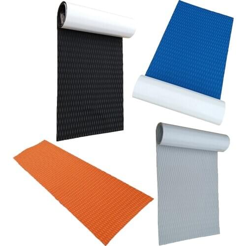 EVA Decking Sheet for Boat Yacht Non-Slip & Self-Adhesive Boat Flooring Pad 86.61 x 25.59 x 0.20inch, 220cm