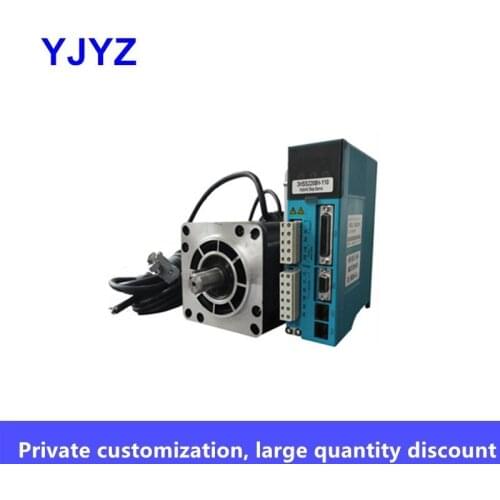 110 three-phase closed loop stepper motor set hybrid servo 12N 16N 20N 25N drive with digital display