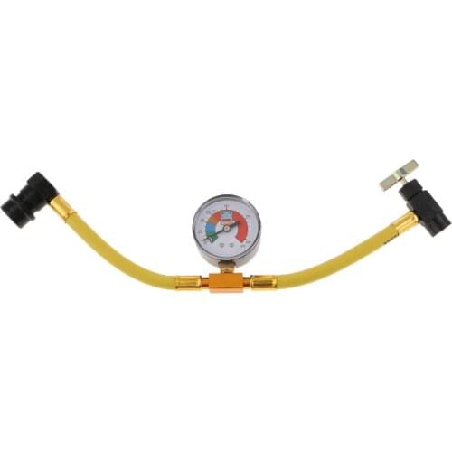 Brand New R134A A/C Refrigerants Recharge Hose Measuring Gauge 200PSI