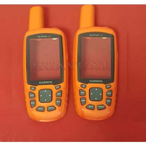 Original Alpha 50 Front Cover screen for Garmin Alpha 50 Front case LCD screen Repair replacement