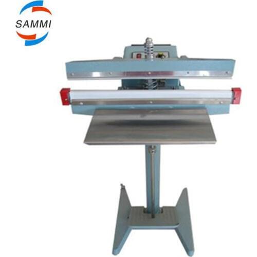 Pedal foot impules plastic bag sealing machine, direct heat sealer, xax sealing length 350mm