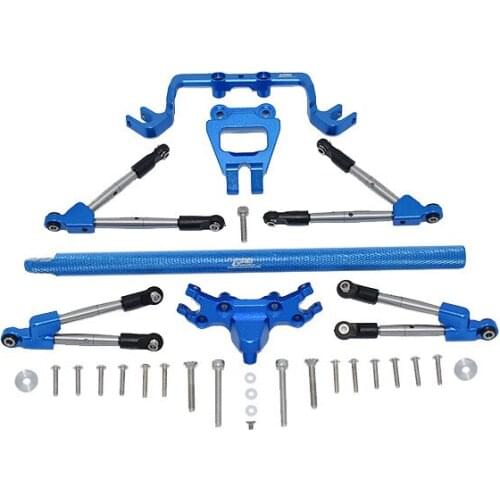 Front and rear anti-roll rod + fixed code + middle support frame combination GPM FOR TRAXXAS 1/10 HOSS HS049FR25 HS049FR25