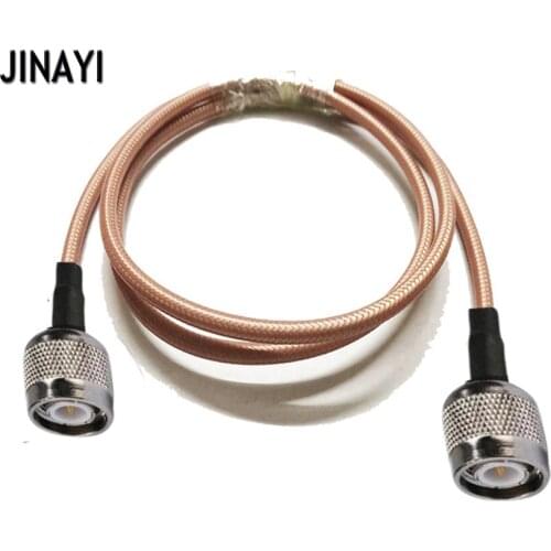 RG142 Cable TNC Male to TNC Male RF Crimp Coax Pigtail Connector Cable 10/15/20/30/50CM 1/2/3/5/10M