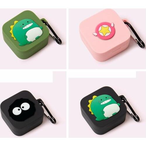 Cute dinosaur Earphones case for Xiaomi Air 2 SE Case Cartoon Non-slip Silicone Cover for Xiaomi AirDots Pro 2 SE cover