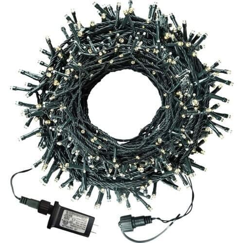 GTBL LED Christmas Tree String Lights 300 LED Outdoor Mini Fairy Lights with 8 Modes Waterproof Xmas US Plug