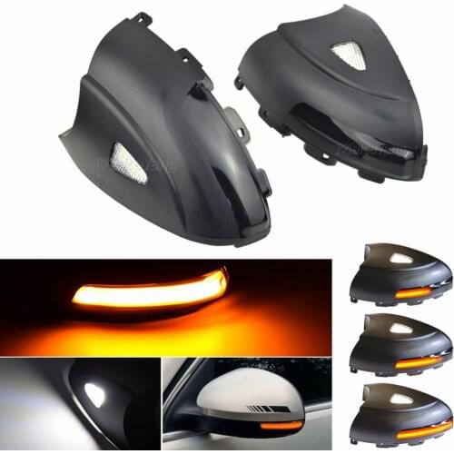 Amber Sequential Blinker Side Mirror Indicator Turn Signal Light For VW Tiguan MK1 2008-2016 Sharan 2012-2018 Yeti 2013-201