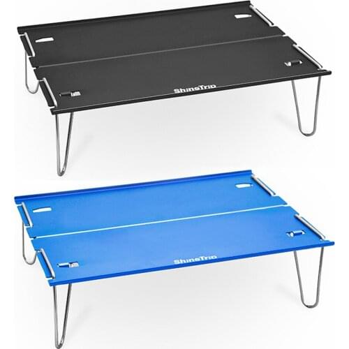 Outdoor Portable Foldable Camping Table Ultralight Fishing Picnic Folding Desk Hiking Barbecue Picnic Desk Camping Equipment