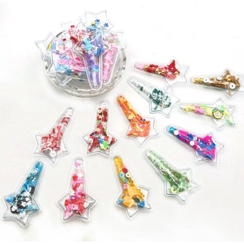 Beads Paillette Snow Transparent Sequins Accessories DIY Filling Empty Pocket Padded Pearl Jewelry Accessory Shakers,10Yc19831