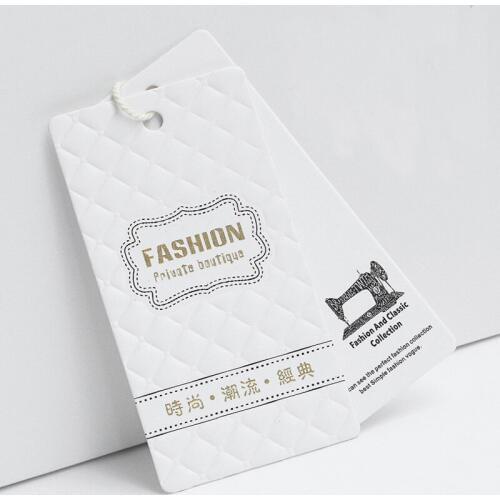 300/400/800g White Card+BronzCustom Hang Tags/Hangtag/Trademark Manufacture/Clothing paper swing Tag/Printed Tags Free Shipping