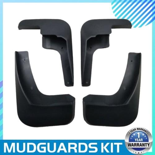 4pcs Mud Flaps For Citroen C-Elysee 2012-present saloon Splash Mudguards Wheel Fender Front Rear Car Body Kit