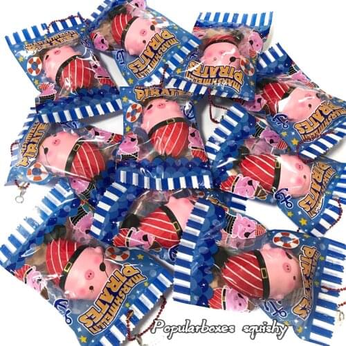 Creamiicandy mashmellii pairate mermaud squishy slow rising