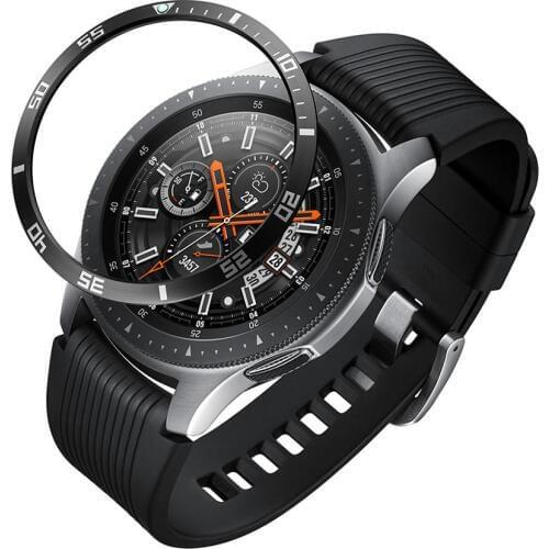 For Samsung Gear S3 Frontier Watch Dial Bezel Ring Styling Case Adhesive Cover Anti Scratch Protection Ring For Gear S3 SM-R760