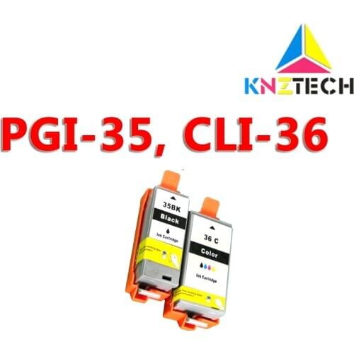 PGI 35 CLI 36 ink cartridge compatible for canon pixma ip100 mini260/320 PGI-35 PGI35 PGI 35 CLI-36 CLI36