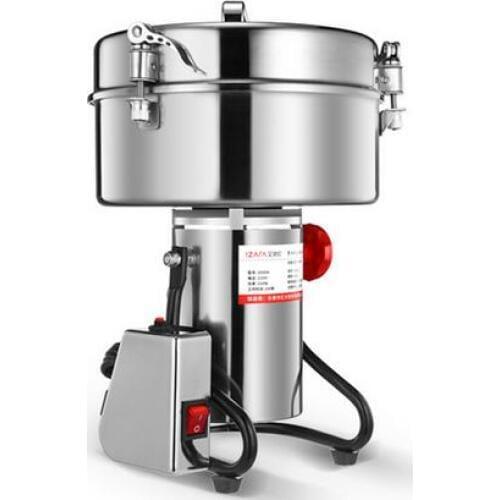 Coffee Grinders 4500 grams traditional Chinese medicine large crusher commercial wugu mill sanqi powder machine grinding NEW