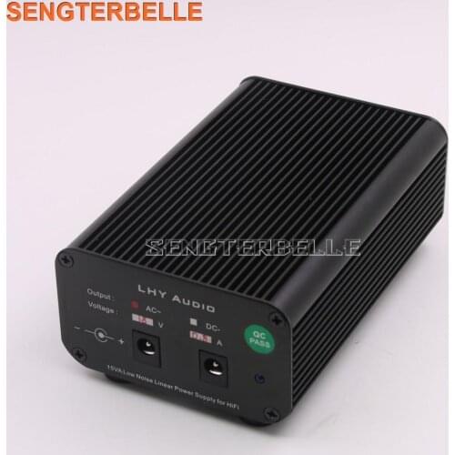 New 15VA HiFi AC Low Noise Linear Power Supply 15W AC Linear Output For Headphone Amplifier Decoder LP Phono Amplifier Audio