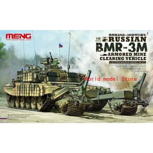 Meng Model SS011 1/35 Russian BMR-3M Armored Mine Clearing Vehicle
