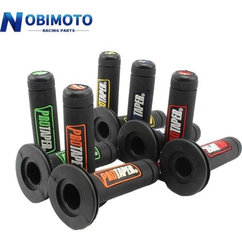 Motorcycle Handlebar Handle Gel Grips Pro Taper Fit For 7/8" Handlebar Rubber Gel Hand Grips Dirt Pit Bike Motocross