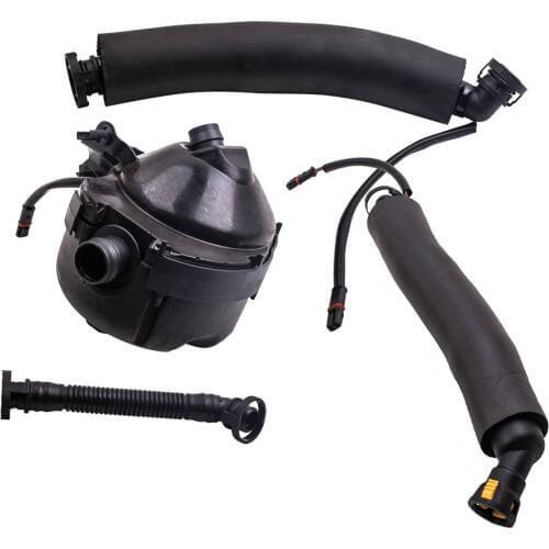 Brand New Crankcase Vent Valve Oil Separator Kit (4pc) For BMW N52 11617531423