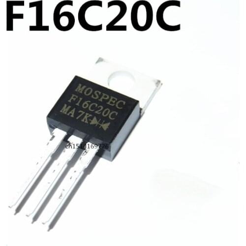 Original new 5pcs/ F16C20C 16A/200V TO-220